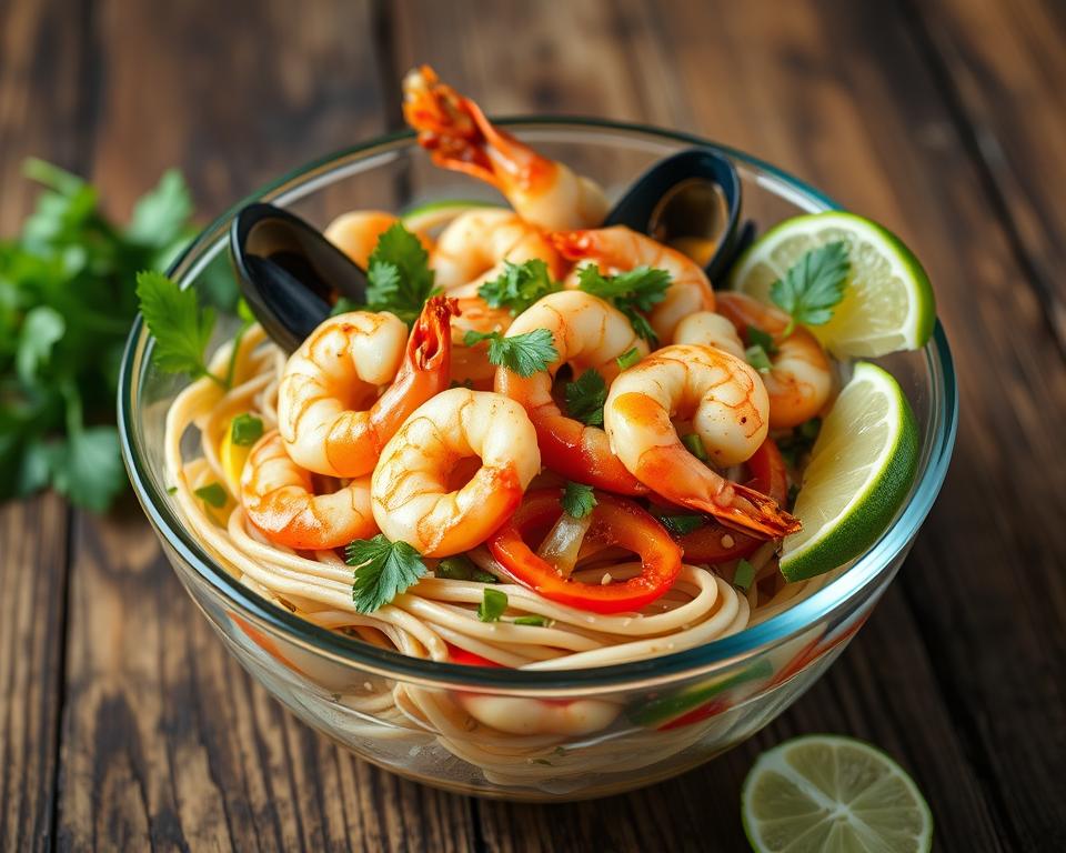 Delicious Seafood Vermicelli Salad: A Refreshing Dish